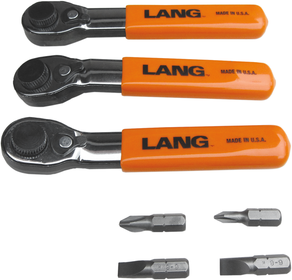 Lang Tools 7-Pc. Fine-Tooth Bit Wrench Set 5220