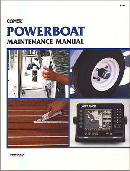 Clymer Manual Powerboat Maintenance Cb700