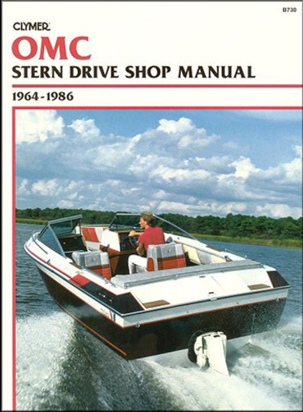 Clymer Manuals Clymer Manual Omc Stern Drive 1964-1986 Cb730
