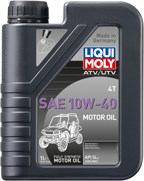 Liqui Moly Atv 4T Synthetic 10W-40 Engine Oil 20174