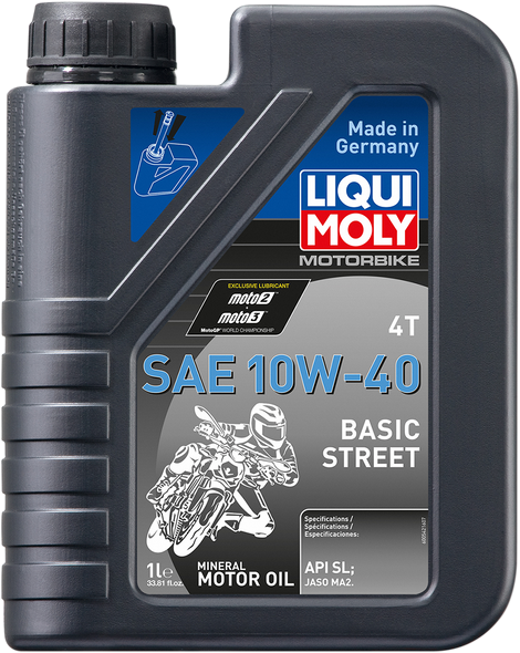 Liqui Moly Basic Street 4T Engine Oil 20190