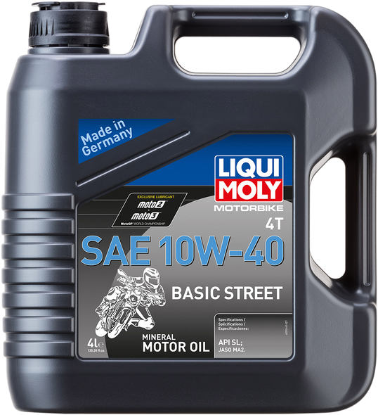 Liqui Moly Basic Street 4T Engine Oil 20192