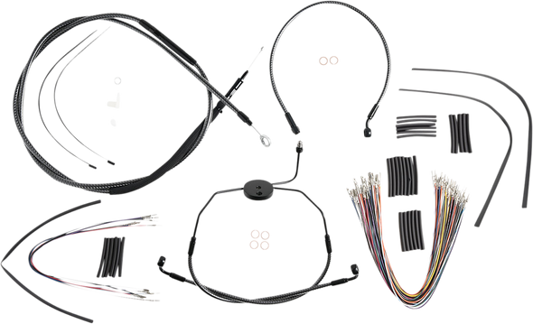 Magnum Shielding Karbonfibr Designer Handlebar Installation Kit 787301