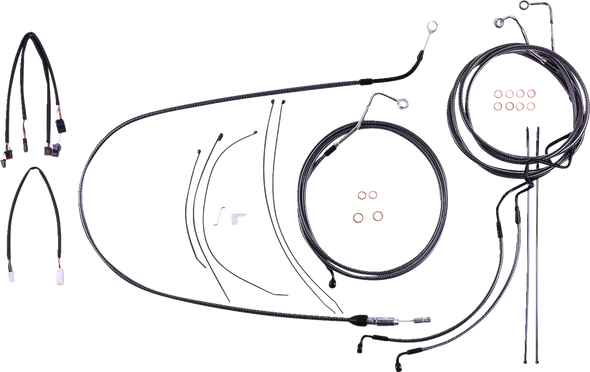 Magnum Shielding Karbonfibr Designer Handlebar Installation Kit 7871191