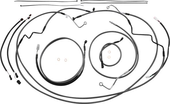 Magnum Shielding Karbonfibr Designer Handlebar Installation Kit 787871