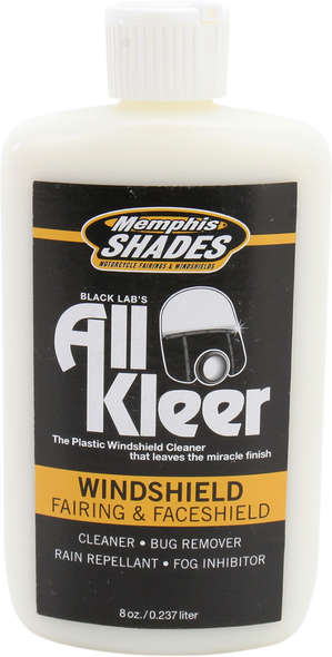 Memphis Shades All Kleer Windshield Fairing Faceshield Cleaner Mem0933