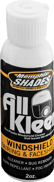 Memphis Shades All Kleer Windshield Fairing Faceshield Cleaner Mem0932