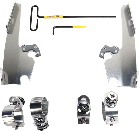Memphis Shades Fats Slim Windshield Trigger-Lock Complete Mount Kit Mek2005