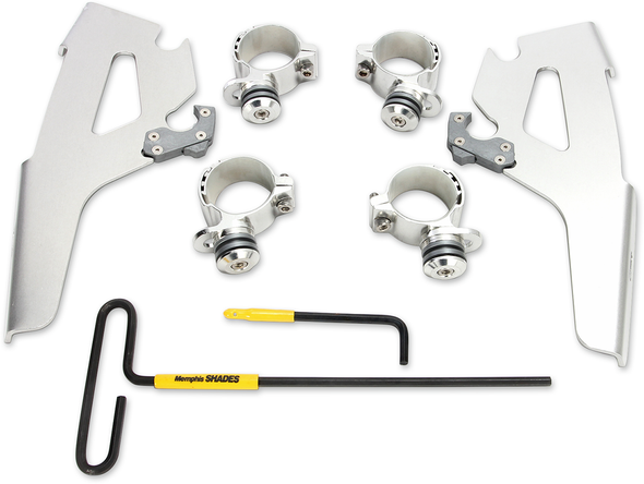 Memphis Shades Fats Slim Windshield Trigger-Lock Complete Mount Kit Mek2021