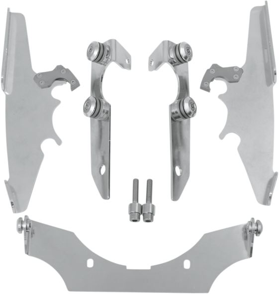 Memphis Shades Fats Slim Windshield Trigger-Lock Complete Mount Kit Mem8972