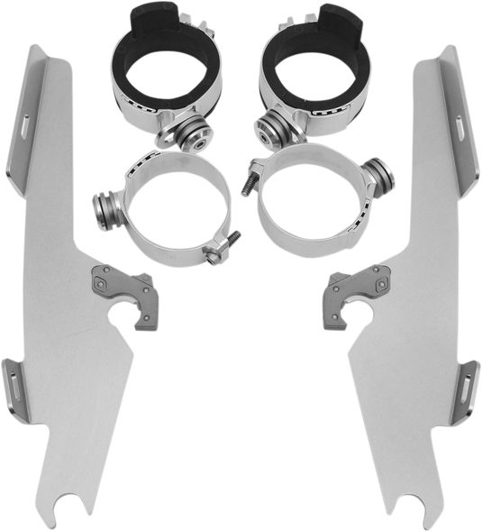 Memphis Shades Fats Slim Windshield Trigger-Lock Complete Mount Kit Mem8980