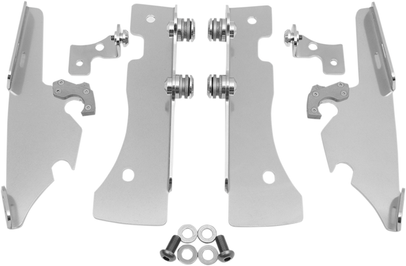 Memphis Shades Fats Slim Windshield Trigger-Lock Complete Mount Kit Mem8981