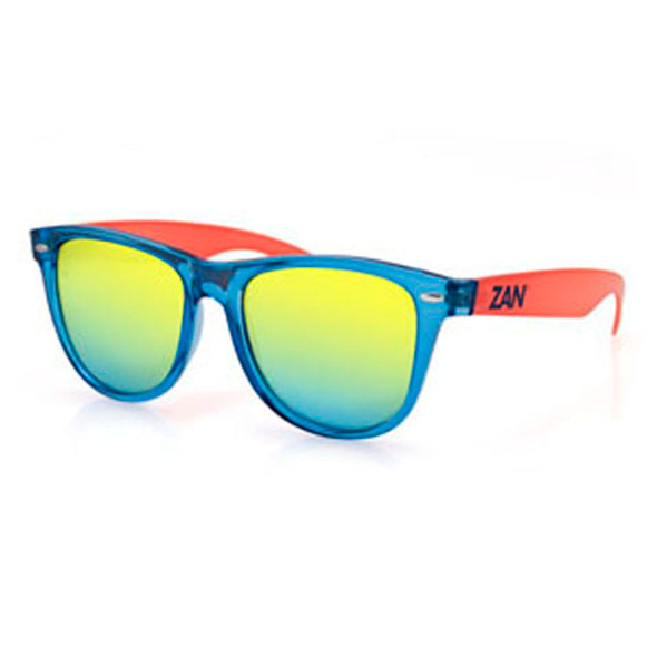 Balboa Minty Sunglass Blue & Orange Smoked Yellow Mirror Ezmt05