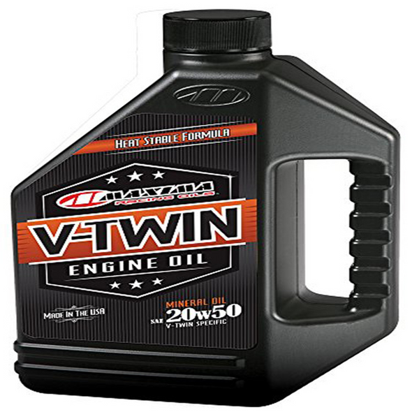 Maxima V-Twin Mineral 20W50 128Oz 30-069128