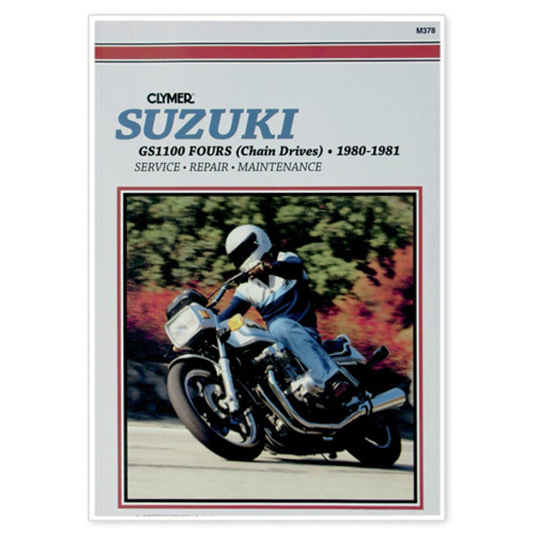 Clymer Manuals Clymer Manual Suzuki Gs1100 Fours80-81 Cm378