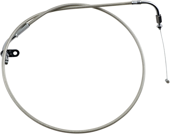 Motion Pro Armor Coat Stainless Steel Throttle Idle Cable For Cruisers 650278