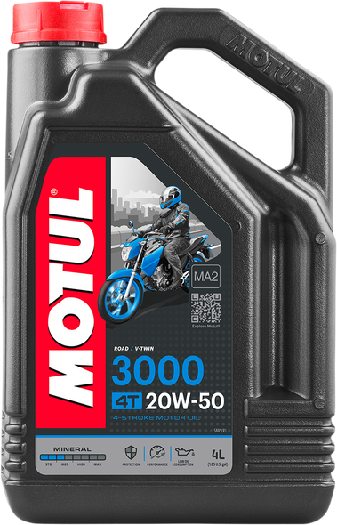 Motul 3000 Mineral 4T Engine Oil 107319