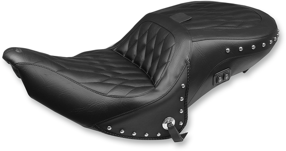 Mustang Heated One-Piece Touring Seat 79664