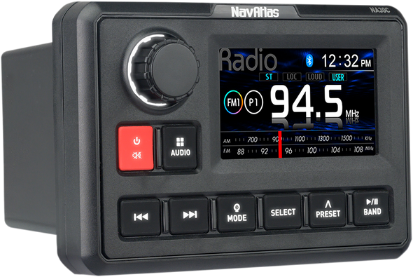 Navatlas 3" Am Fm Weatherband Radio With Bluetooth« Na30C