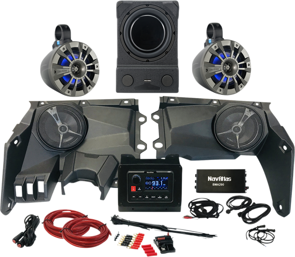 Navatlas 4-Seater Audio Kit X35Zone4
