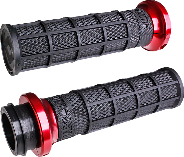 Odi Harley Hart-Luck Signature V-Twin Lock-On Grips V31Hcwbbr