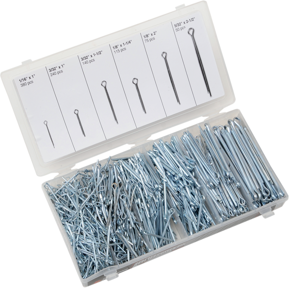 Performance Tool 1,000-Piece Cotter Pin Assortment W5204