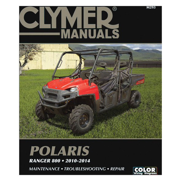 Clymer Manuals Polaris Ranger 800 2010-2014 Clymer Manual Cm293