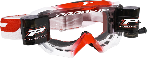 Pro Grip 3200 Venom Roll Off Mounted Mx Goggles Pz3200Roros