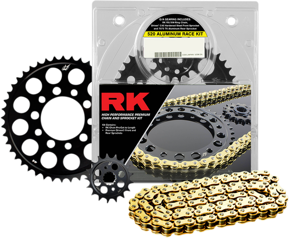 Rk 520 Aluminum Race Chain And Sprocket Kit 3076118Dg