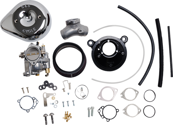 S&S Cycle Super E Carburetor With Stealth Air Cleaner Kit 1100145