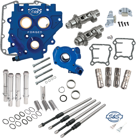 S&S Cycle 585Cez Easy Start Chain-Drive Cam Chest Kit 3300546