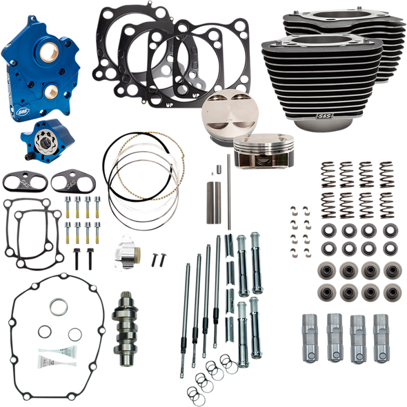 S&S Cycle 124" Power Package Engine Performance Kit 124" 3101050B