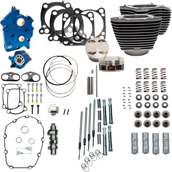 S&S Cycle 124" Power Package Engine Performance Kit 3101052B