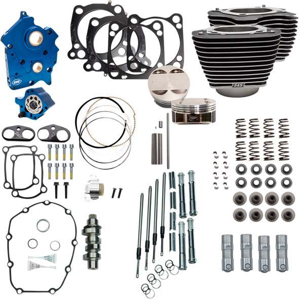 S&S Cycle 128" Power Package Engine Performance Kit 3101103B