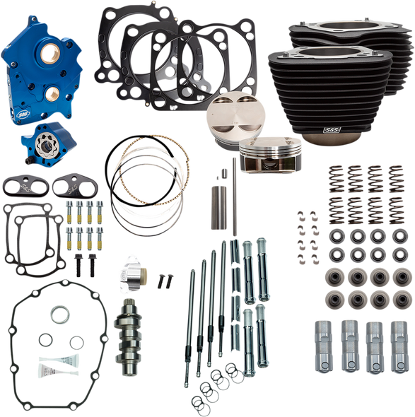 S&S Cycle 128" Power Package Engine Performance Kit 3101105B