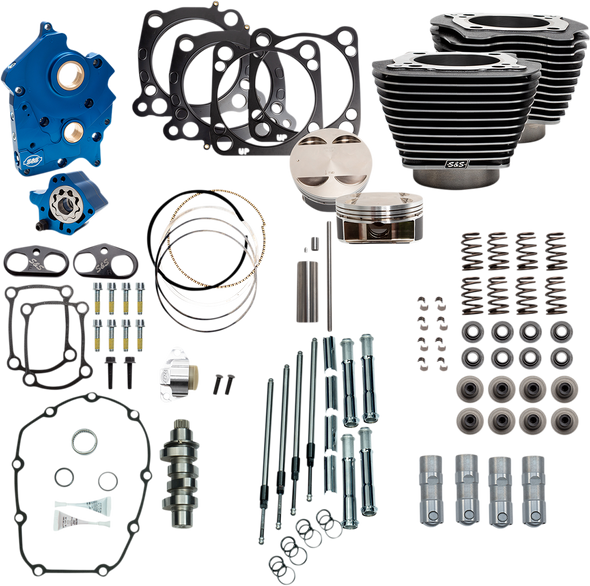 S&S Cycle 128" Power Package Engine Performance Kit 3101107B