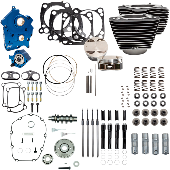 S&S Cycle 124" Power Package Engine Performance Kit 3101058A