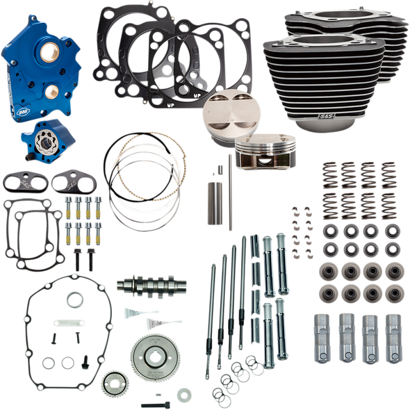 S&S Cycle 128" Power Package Engine Performance Kit 3101102A