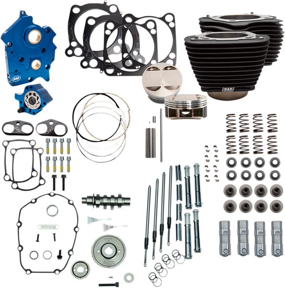 S&S Cycle 128" Power Package Engine Performance Kit 3101106A