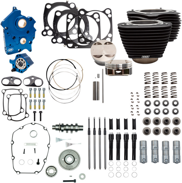 S&S Cycle 124" Power Package Engine Performance Kit 3101059A