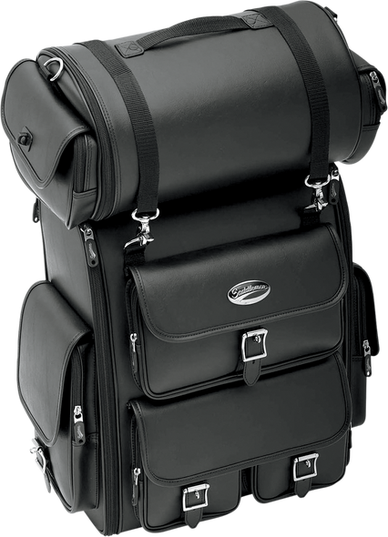 Saddlemen Ex2200 Sissy Bar Bag With Roll Bag 35150096