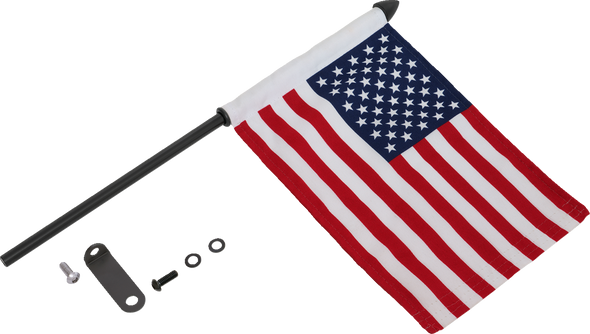 Show Chrome Flag Pole For Slingshot 44106Bk