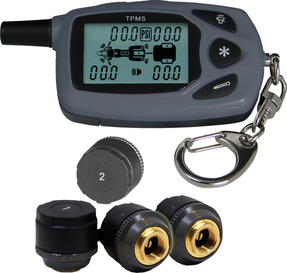 Show Chrome Bike Plus Trailer Tire Pressure Monitor System 13317A