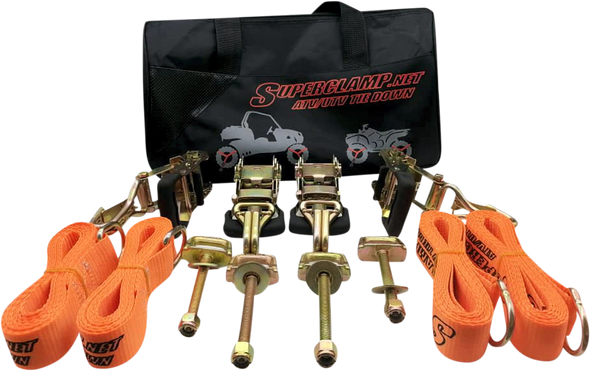 Superclamp Atv Utv Tie Down Kit 9000Atvtiedown