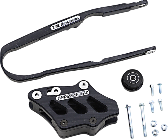 T.M. Designworks Chain Guide And Slider Kit Kcpk10Bk