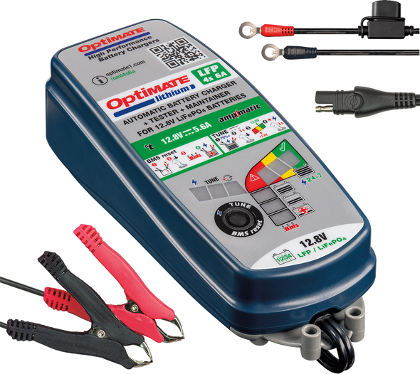 Tecmate Optimate Lithium Lfp 4S 6A Battery Charger Tm391