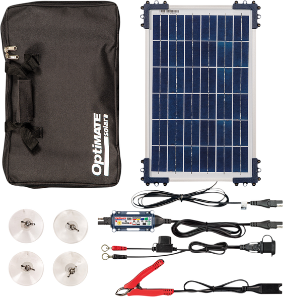 Tecmate Optimate Solar Duo Travel Kit Tm522D1Tk