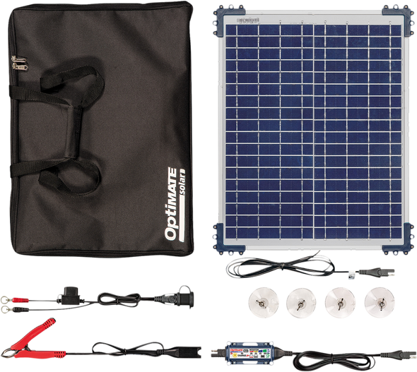 Tecmate Optimate Solar Duo Travel Kit Tm522D2Tk