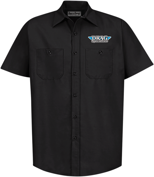 Throttle Threads Drag Specialties Shop Shirt Drg31St24Bkxl