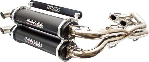 Trinity Racing Stage 5 Dual Exhaust System Tr4119Dbk